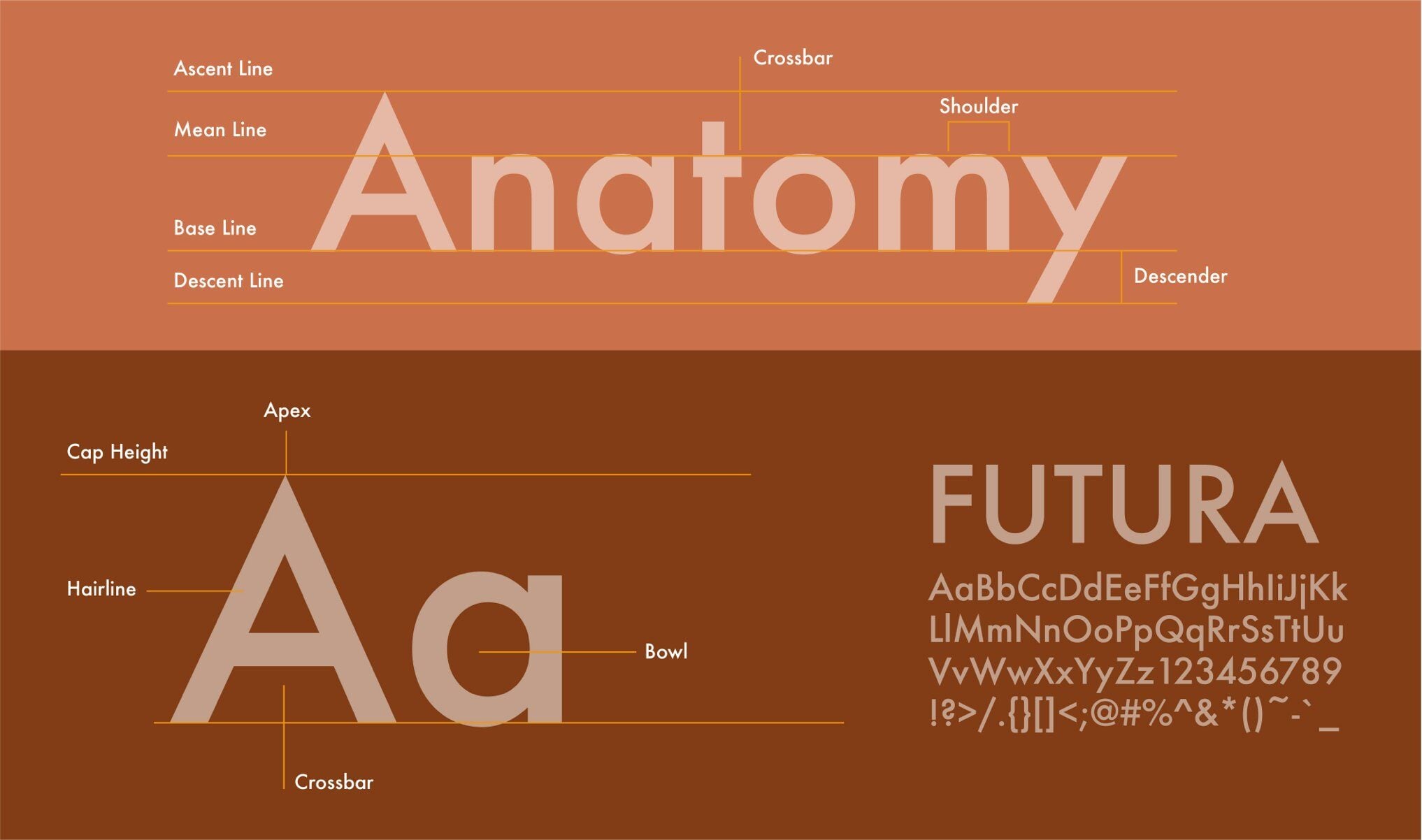 Futura字体设计特征